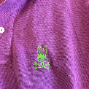 Psycho Bunny golf shirt size 7 in great condition